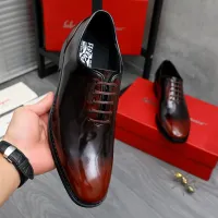 $92.00 USD Salvatore Ferragamo Leather Shoes For Men #1480636