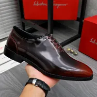 $92.00 USD Salvatore Ferragamo Leather Shoes For Men #1480636