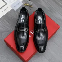 $92.00 USD Salvatore Ferragamo Leather Shoes For Men #1480642