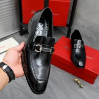 $92.00 USD Salvatore Ferragamo Leather Shoes For Men #1480642
