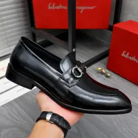 $92.00 USD Salvatore Ferragamo Leather Shoes For Men #1480642