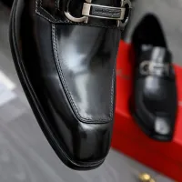 $92.00 USD Salvatore Ferragamo Leather Shoes For Men #1480642