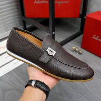 $85.00 USD Salvatore Ferragamo Leather Shoes For Men #1480647