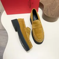 $128.00 USD Valentino Leather Shoes For Men #1480817