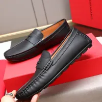$80.00 USD Salvatore Ferragamo Leather Shoes For Men #1480914