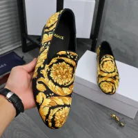$85.00 USD Versace Leather Shoes For Men #1480949