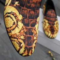 $85.00 USD Versace Leather Shoes For Men #1480950