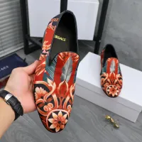 $85.00 USD Versace Leather Shoes For Men #1480951