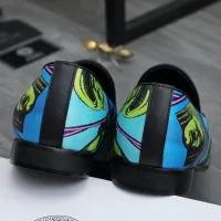 $85.00 USD Versace Leather Shoes For Men #1480952