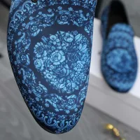 $85.00 USD Versace Leather Shoes For Men #1480953