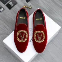 $85.00 USD Versace Leather Shoes For Men #1480957