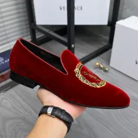 $85.00 USD Versace Leather Shoes For Men #1480957