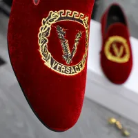 $85.00 USD Versace Leather Shoes For Men #1480957