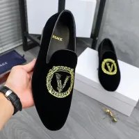 $85.00 USD Versace Leather Shoes For Men #1480958