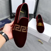 $85.00 USD Versace Leather Shoes For Men #1480959