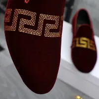 $85.00 USD Versace Leather Shoes For Men #1480959