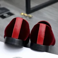 $85.00 USD Versace Leather Shoes For Men #1480959