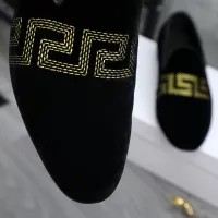 $85.00 USD Versace Leather Shoes For Men #1480960