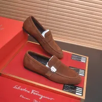 $100.00 USD Salvatore Ferragamo Leather Shoes For Men #1481304