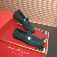 $100.00 USD Salvatore Ferragamo Leather Shoes For Men #1481305