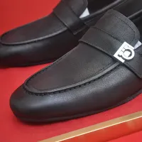$100.00 USD Salvatore Ferragamo Leather Shoes For Men #1481308