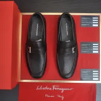 $100.00 USD Salvatore Ferragamo Leather Shoes For Men #1481310