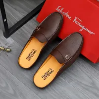 $68.00 USD Salvatore Ferragamo Leather Shoes For Men #1481392