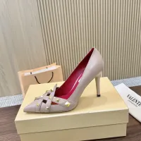 $102.00 USD Valentino High-Heeled Shoes For Women #1482044