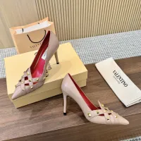 $102.00 USD Valentino High-Heeled Shoes For Women #1482044