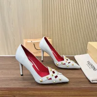 $102.00 USD Valentino High-Heeled Shoes For Women #1482045