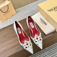 $102.00 USD Valentino High-Heeled Shoes For Women #1482045
