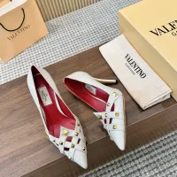 $102.00 USD Valentino High-Heeled Shoes For Women #1482045