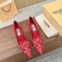 $102.00 USD Valentino High-Heeled Shoes For Women #1482046