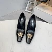 $80.00 USD Versace High-Heeled Shoes For Women #1482827