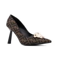 $80.00 USD Versace High-Heeled Shoes For Women #1482884